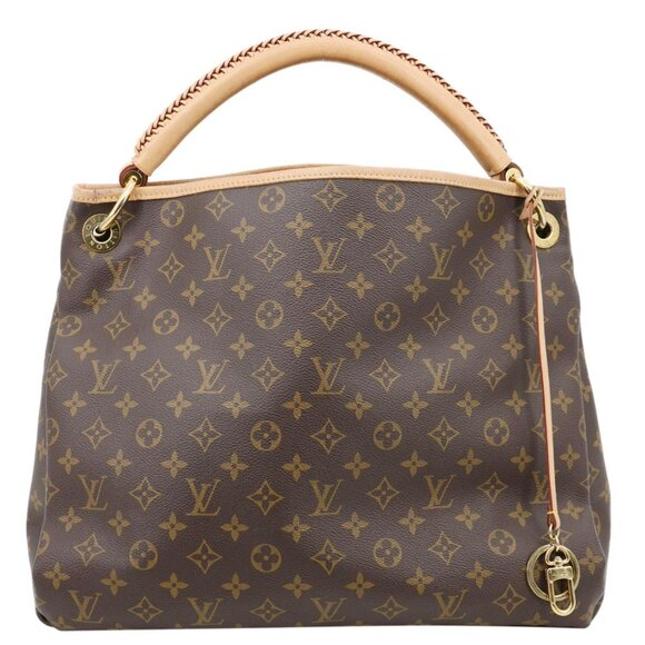 Louis Vuitton  Artsy MM NM Monogram Canvas Shoulder Bag Brown - Picture 1 of 15